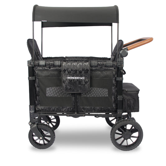 W2 Luxe Double Push Stroller Wagon